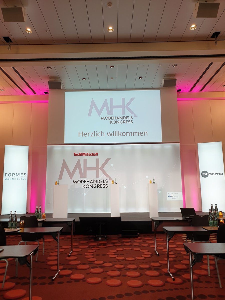 Gleich geht's los auf dem Modehandels Kongress 2021 in Frankfurt 🤩 wir freuen uns auf einen spannenden Tag mit interessanten Vorträgen und neuen Erkenntnissen für den Modehandel!