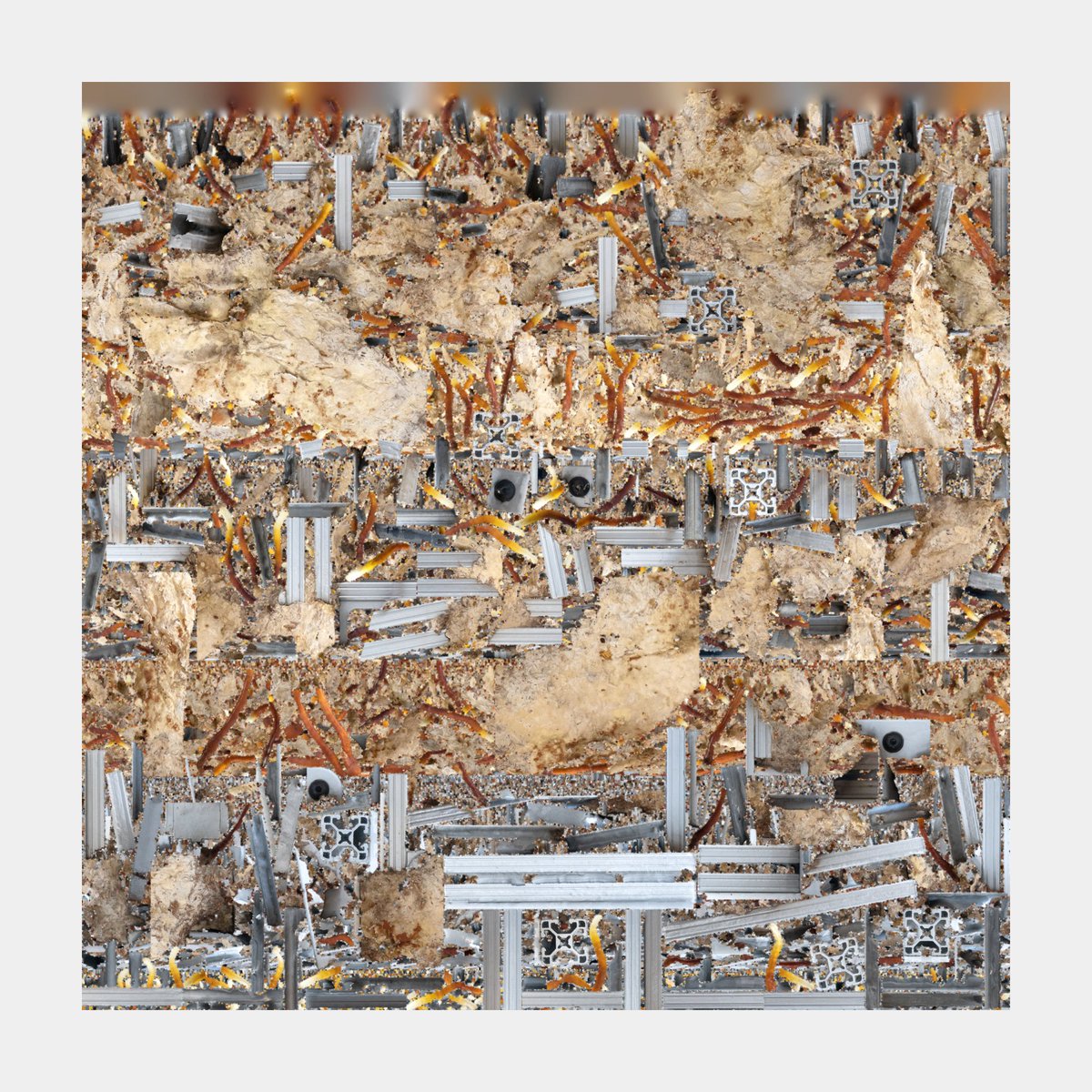 MUTUALISM. A meeting of opposite minds.

When Reishi mycelium and fruiting bodies meet aluminum extrusions.

#mycelium #mycotecture #biodesign #ganodermalucidum #reishi #fungi #biomaterials #mushrooms #ecology #solarpunk