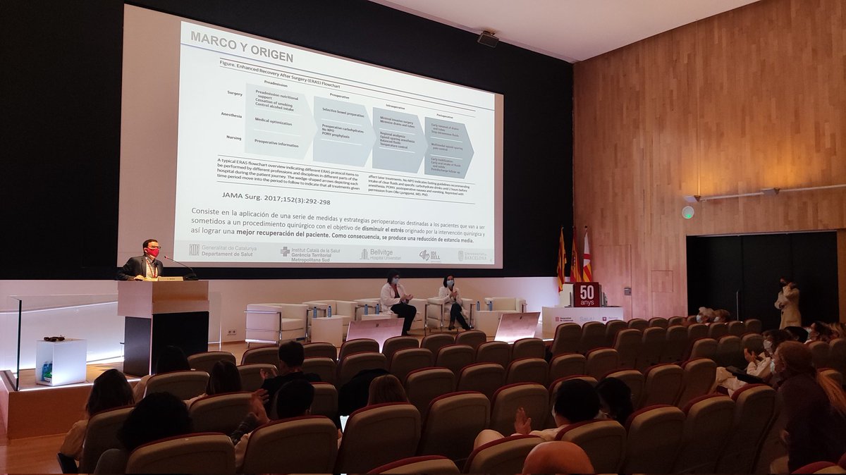 👏🏼 En marxa les jornades #ERAS destacant aquest sistema pioner que estem implementant a l'#hbellvitge, mostra de lideratge infermer i eficiència hospitalària
#hospitalenxarxa #orgullbellvitge #EquipHUB
