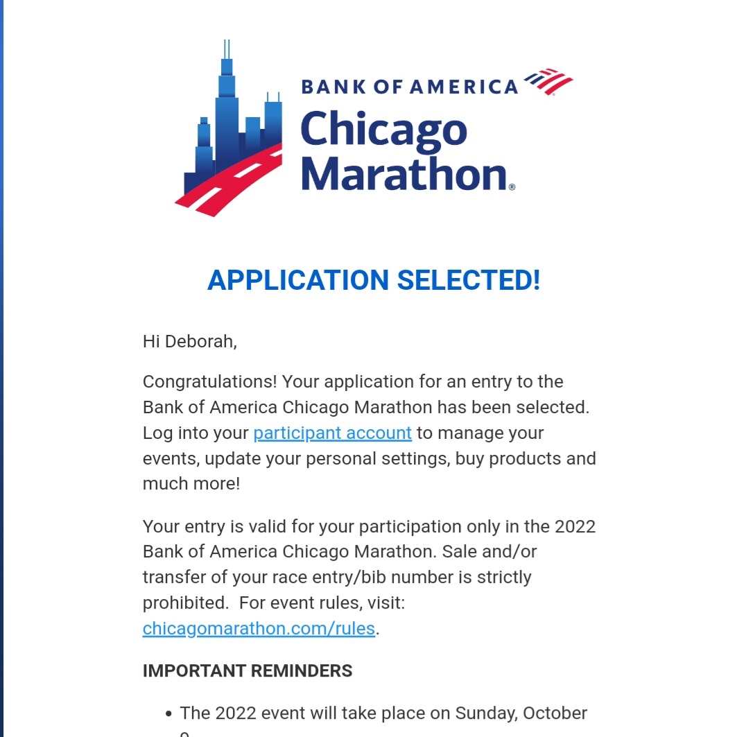 badgermum2010's tweet photo. I interrupt your scrolling with an important announcement.....
Squeeeee!
#chicagomarathon #runchat #TimeToGetInShape https://t.co/UsuEAueP69