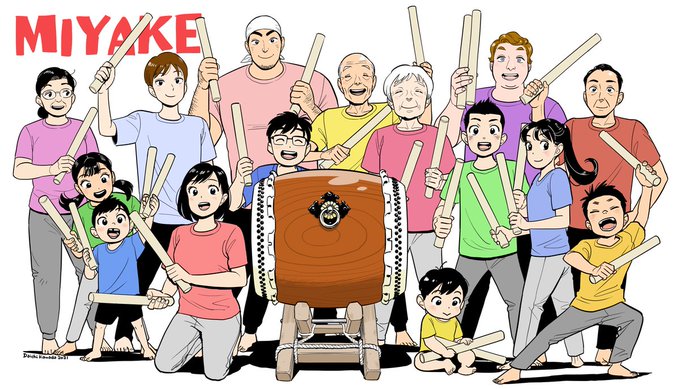 和太鼓のtwitterイラスト検索結果