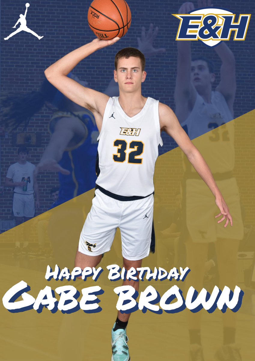 Join us in wishing our freshman forward, Gabe Brown, a Happy Birthday ‼️ #TheFamily #GoWasps #BlueCollarGoldStandard