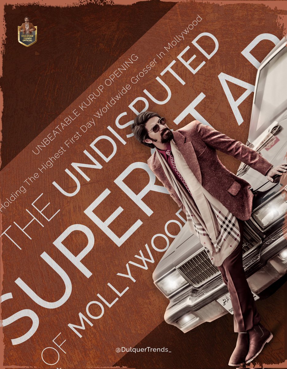 DulquerTrends_'s tweet photo. #Kurup Still top in the opening Day Worldwide BOXOFFICE Numbers.👌 Still the Records are Unbeaten. The Mollywood Prince Came and Conquered. 😎💥

UNBEATABLE KURUP OPENING 🔥🔥

@dulQuer @DQsWayfarerFilm @srinatkp @KurupMovie
#DulquerSalmaan #Kurup https://t.co/KXPR46BOgy
