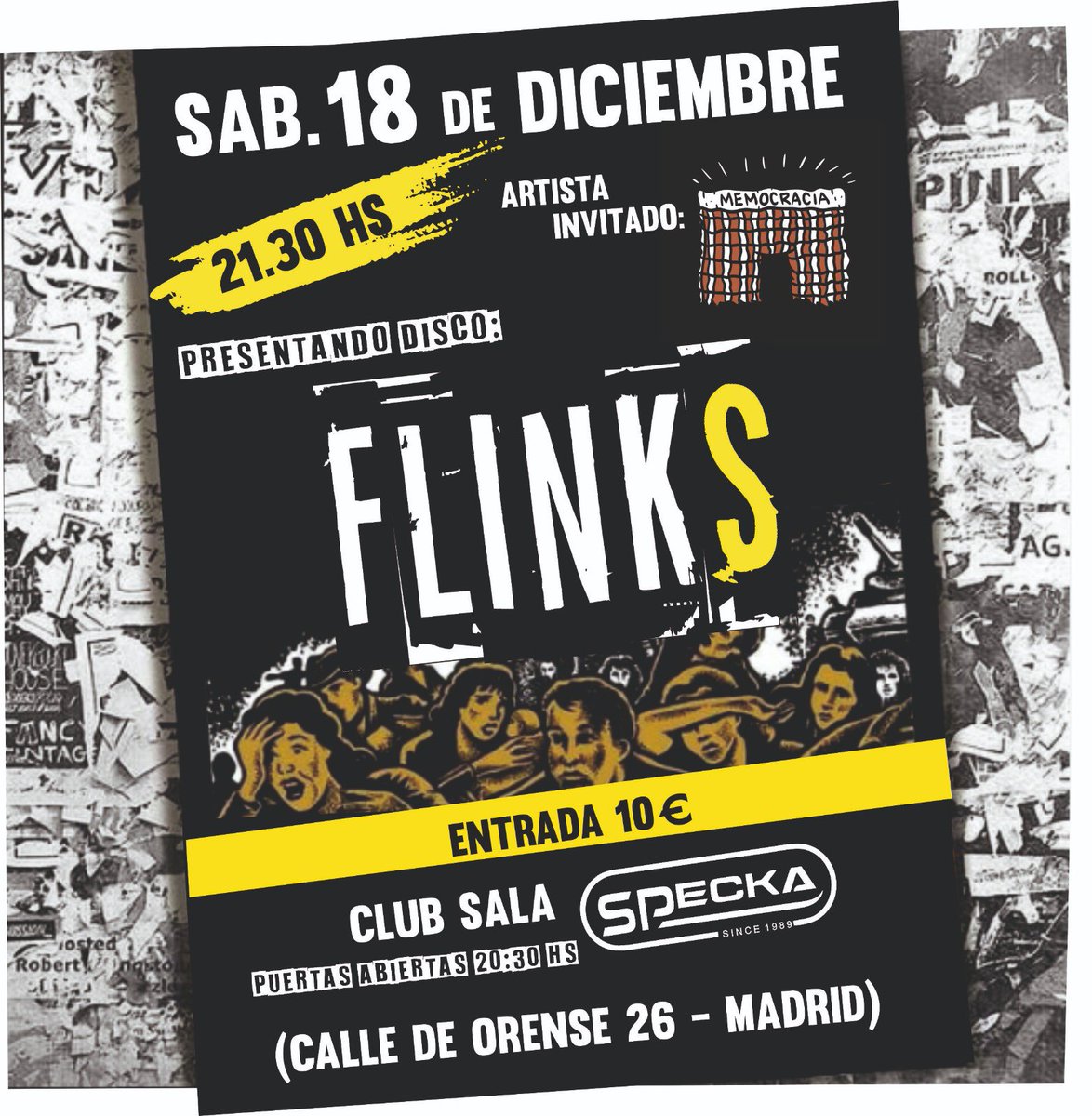 Memocracia_'s tweet photo. 🔥 MADRIIIIDDDD 🔥
Nos vemos el próximo viernes 18 en la sala Specka junto a #Flinks .
Seguimosss https://t.co/cdsBtE3XOD