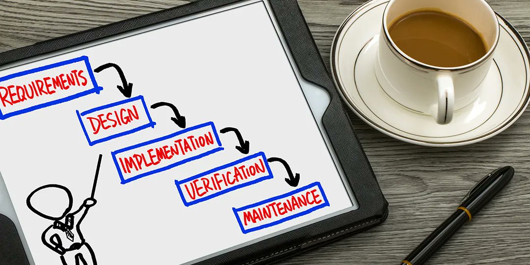 Waterfall project management is a specific method that involves organizing the project into phases where each phase needs to be 100% complete before moving on to the next. Learn more about the waterfall way! buff.ly/3pB7hYZ