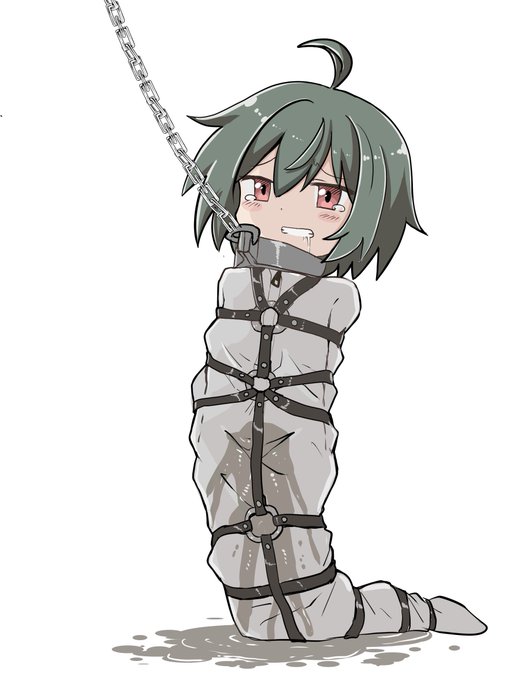 立たせてあげるね...あ～!この染みは何かな～? 