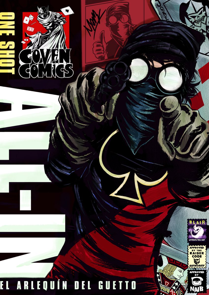 19990814F's tweet photo. ♠️ ALL-IN: One Shot ♠️
Después de meses de trabajo aquí les presento mi primer cómic, siendo también la primera obra oficial de la editorial Coven Comics.

Les comparto el link para leerlo en formato flipbook, ojala les guste.

Y tambien espero sus RTs uwu
https://t.co/TxWwaKEQ65 https://t.co/y2i4uCVXI1
