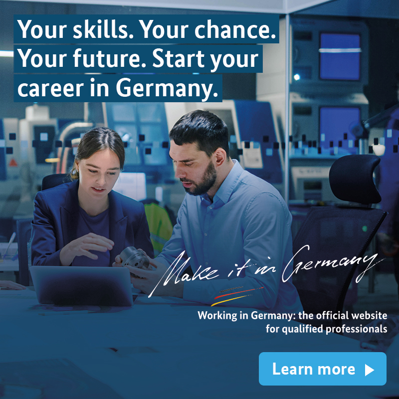 MakeitinGermany's tweet photo. Looking for a job abroad?
Check out exciting career opportunities in Germany.