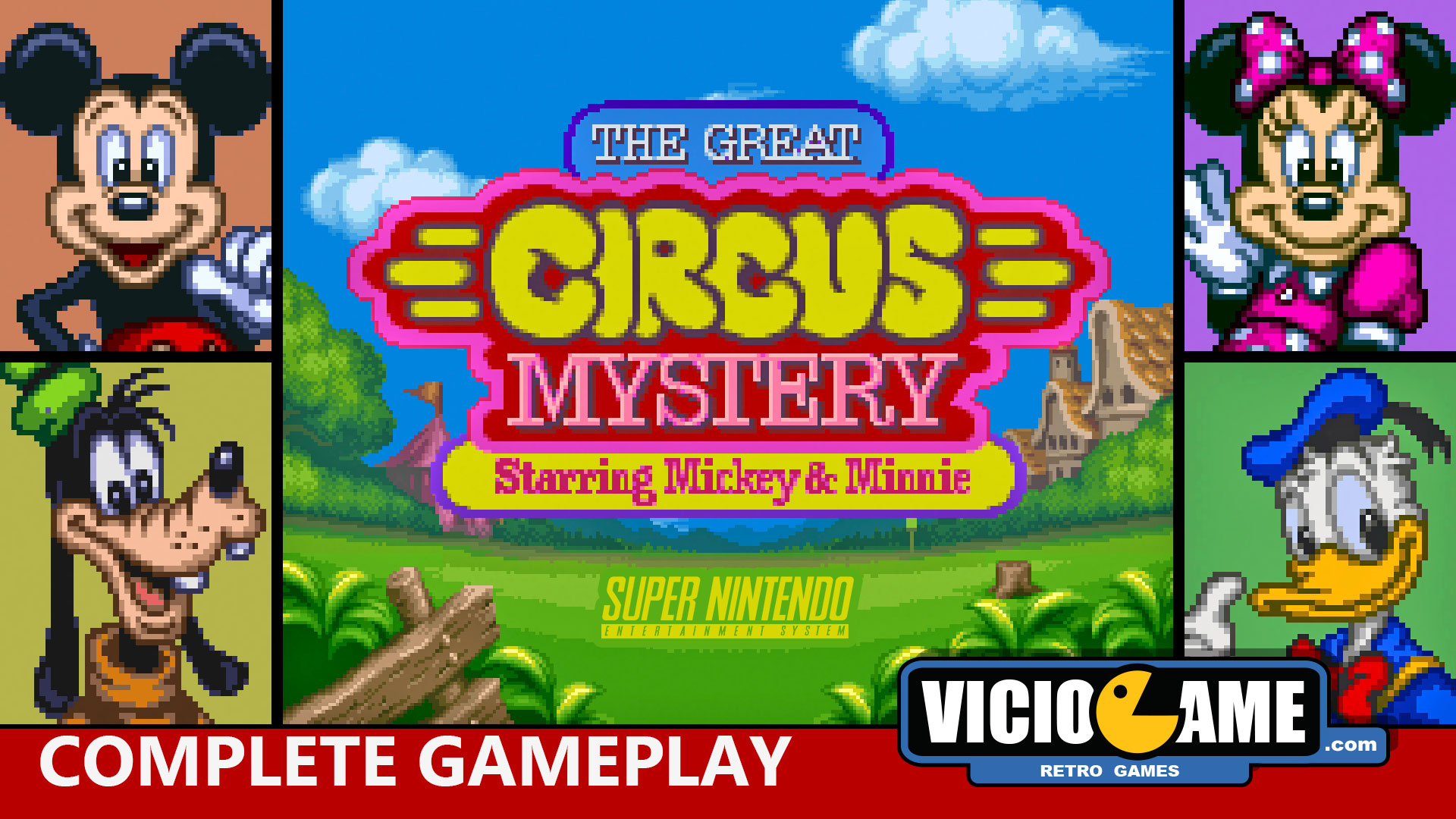 Viciogame Great Circus Mystery Super Nintendo Complete Gameplay T Co Jbnvo6kyen Mickey Supernintendo Mickeymouse ディズニー Nintendo 株式会社カプコン Marvel Snes スーパーファミコン ミッキーマウス ニンテンドー