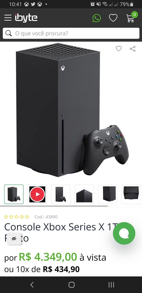 Xbox Series X 1TB, Preto - Ibyte