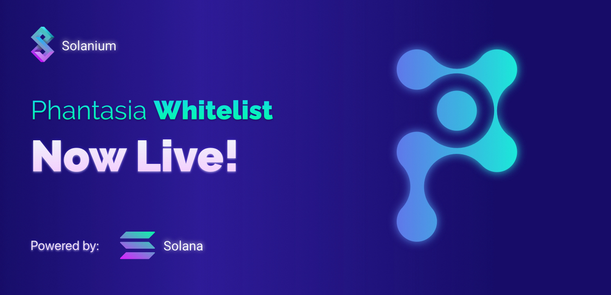 @PhantasiaSports Whitelist is now LIVE! 🎉

Phantasia is a Fantasy Sports platform that leverages blockchain technology, bringing the benefits of the blockchain to the end-users.

Whitelist➡️ solanium.io/project/phanta…

IDO Guidelines ➡️ link.medium.com/7XBnIwOUPlb