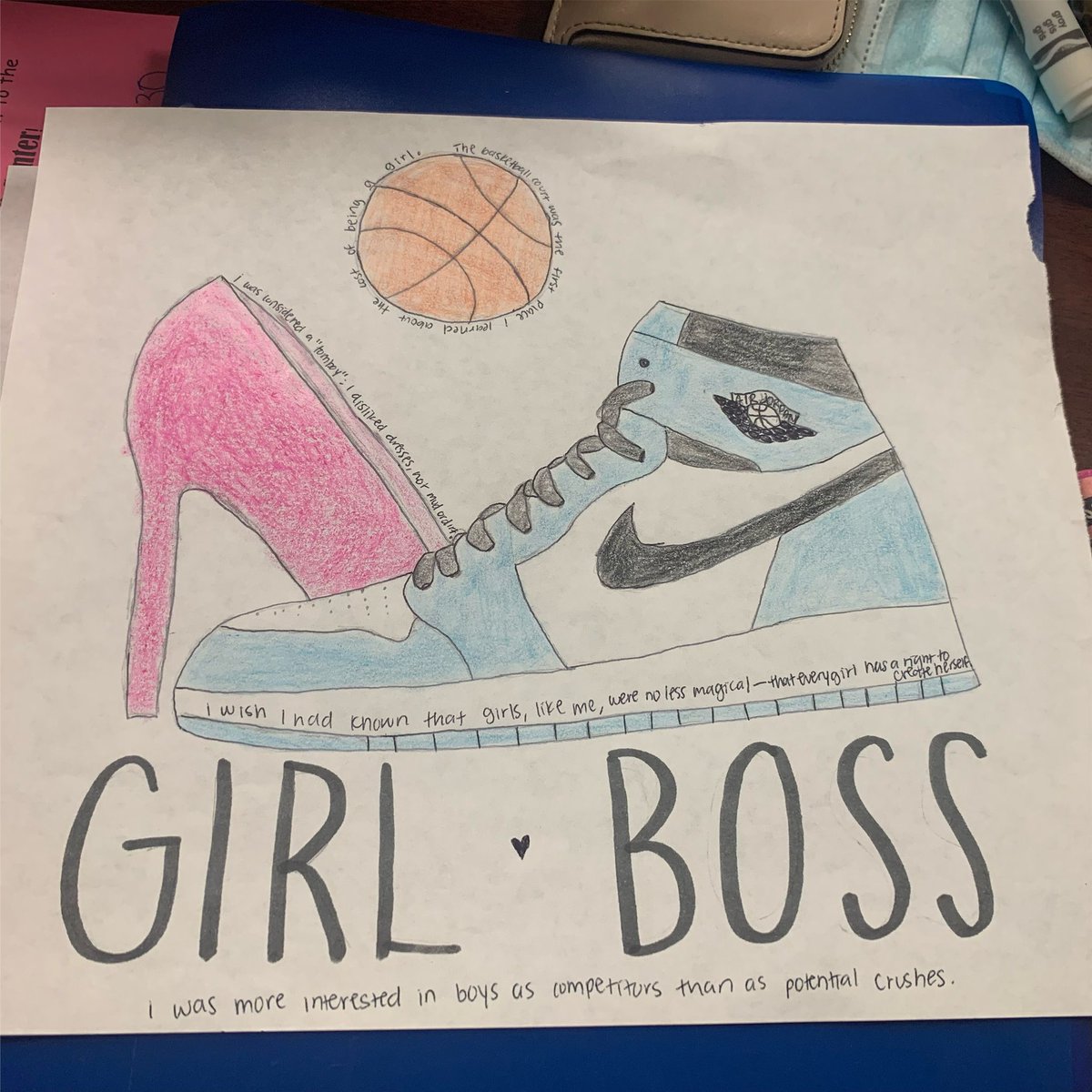vviannguyenn's tweet photo. My project over “Lady Jordan” by Denice Frohman.
@MintzySHS
#SHSAPLit
#TeachLivingPoets
@denicefrohman https://t.co/s9m35OWb50