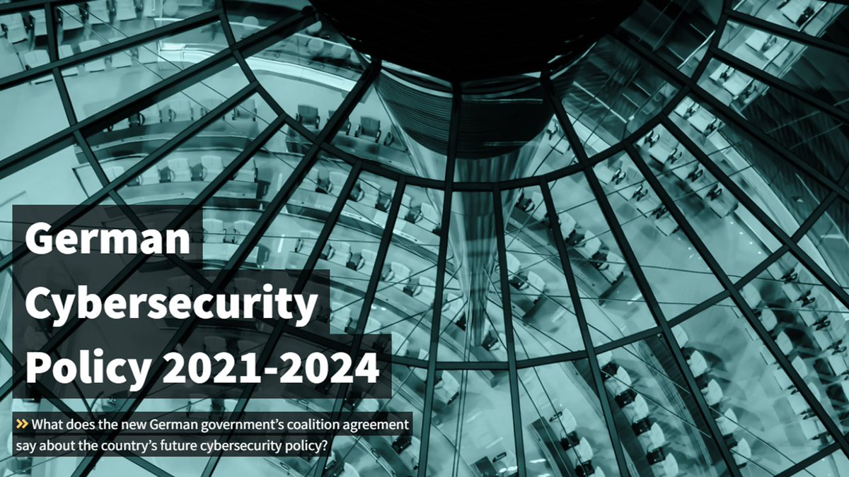 EUCyberDirect's tweet photo. According to @ale_paulus &amp; @z_edian, the new German coalition 'has a refreshing, brave &amp; ambitious take on #cybersecurity policy.'

Read a new piece on #DirectionsBlog for an overview of future 🇩🇪 policies in #encryption, #security, #cyberdiplomacy &amp; more👉https://t.co/NlXknxTdsI https://t.co/sSRN3R9gyb