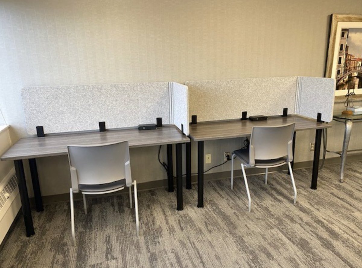 CFS_MplsMN's tweet image. Our healthcare client needed an update to their reception areas to ensure their patients feel comfortable and welcome. As a special feature, we even added a waiting area work desk space. #TotalWorkplaceSolutions