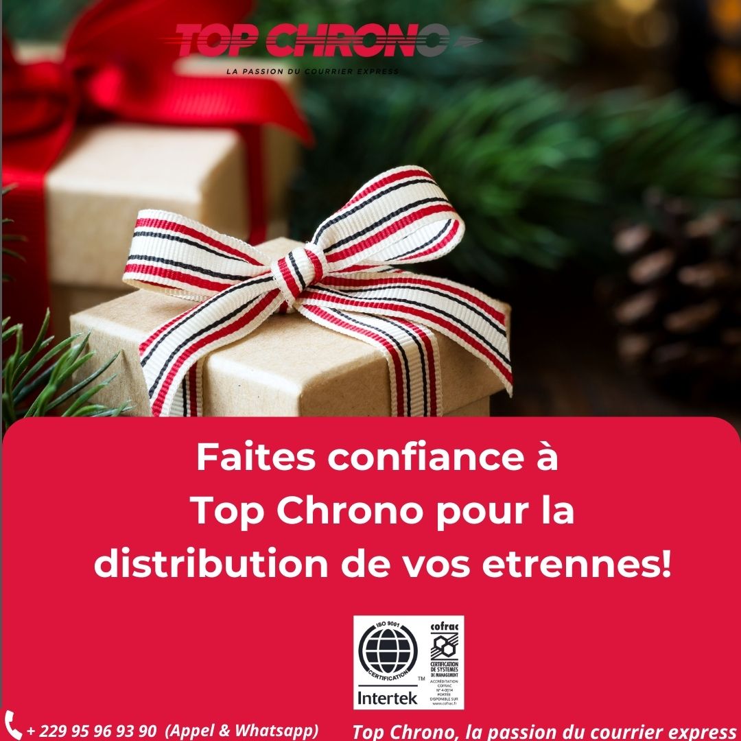 TopChronoBenin's tweet photo. Faites confiance à Top Chrono pour la distribution de vos étrennes!
Contactez-nous au (+229) 21 31 06 54 ou (229) 95 96 93 90 (WhatsApp)
Réseaux sociaux: @Topchrono
Top Chrono, la passion du courrier express !
#topchrono, #Waxéxo #courrierexpress #etrennes https://t.co/WnrJeNywjk