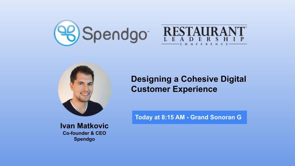 spendgo's tweet image. ⚠️🎤 Today at 8:15 AM don't miss our #Innovationforum on Designing a Cohesive Digital Customer Experience!
Join us and gain insights on how to navigate your #CX in 2022 and beyond.
👉📍Grand Sonoran G
#loyalty #marketing #martech #restauranttechnology #hospitalitytech #RLC2021