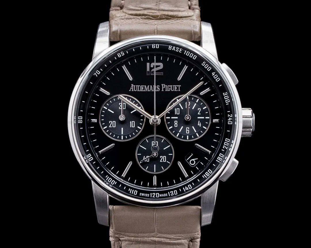 EuropeanWatchCo's tweet photo. Audemars Piguet Code 11:59 Chronograph Black Dial White Gold. https://t.co/kSlTmH8YyU
#AudemarsPiguet
#AutomaticChronograph
#Horology
#AudemarsPiguet26393 https://t.co/yjjagT2PBw