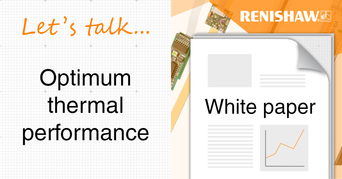 RenishawEncoder's tweet image. Let's talk optimum thermal performance!
Our free white paper will help you select the right thermal mounting method for your encoder scale.
Download it here: bit.ly/3jxnYDf 
#applyinnovation #whitepaper #technologyexplained #industryinsights