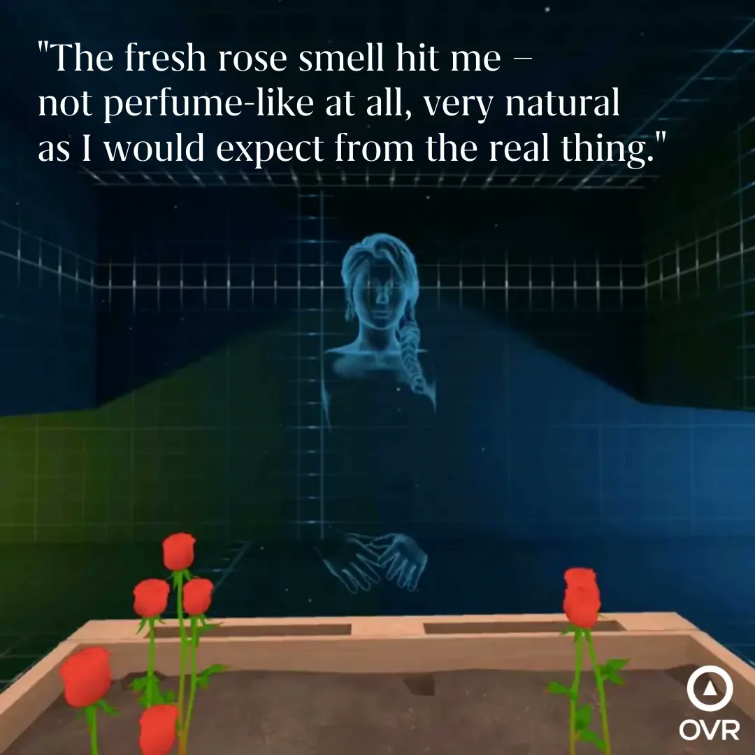 “[OVR] is bringing us closer to the promise of the multisensory #metaverse.” -<a href="/AliceBonasio/">Alice Bonasio</a> of Tech Trends on how OVR is shaping the digital future. 

For Alice’s full experience at <a href="/ARealityEvent/">AWE</a> head to her article on <a href="/techtrends_tech/">TechTrends</a> here ➡️ buff.ly/3xHz3qw