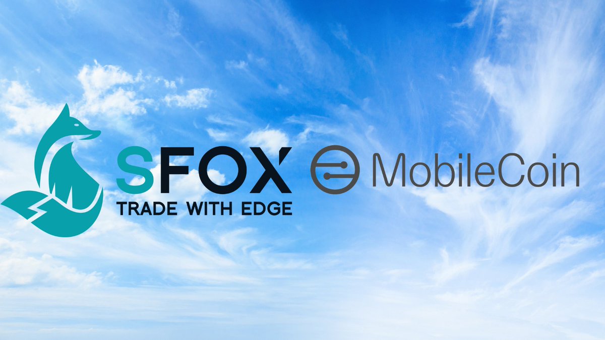 mobilecoin's tweet photo. MobileCoin would like to welcome our new partner, @SFox! Learn how @mobilecoin's partnership with @SFox will make $MOB accessible to all financial institutions via their platform, increasing liquidity and strengthening stability. 

Check it out! 👉 https://t.co/3Hd9M2JudE https://t.co/ywAdPct1rE