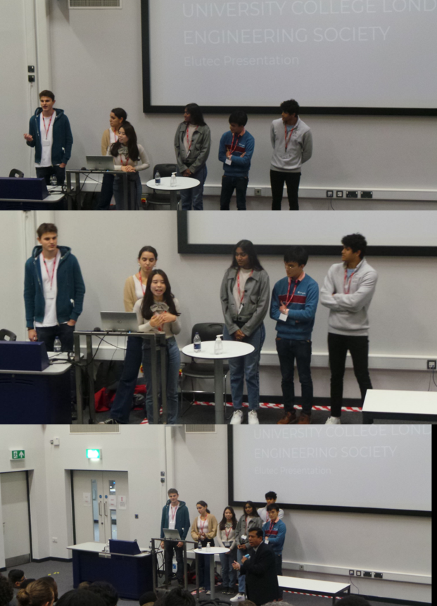 BrookSixthForm's tweet photo. On 6th December a group of @ucl students, who belong to the UCL Engineering Society, visited Elutec Academy to deliver a presentation on the Impact of Maths in Engineering. Read more here: https://t.co/JVogGD0IMX
#elutec #UCL #engineering #maths https://t.co/sjHisAurux
