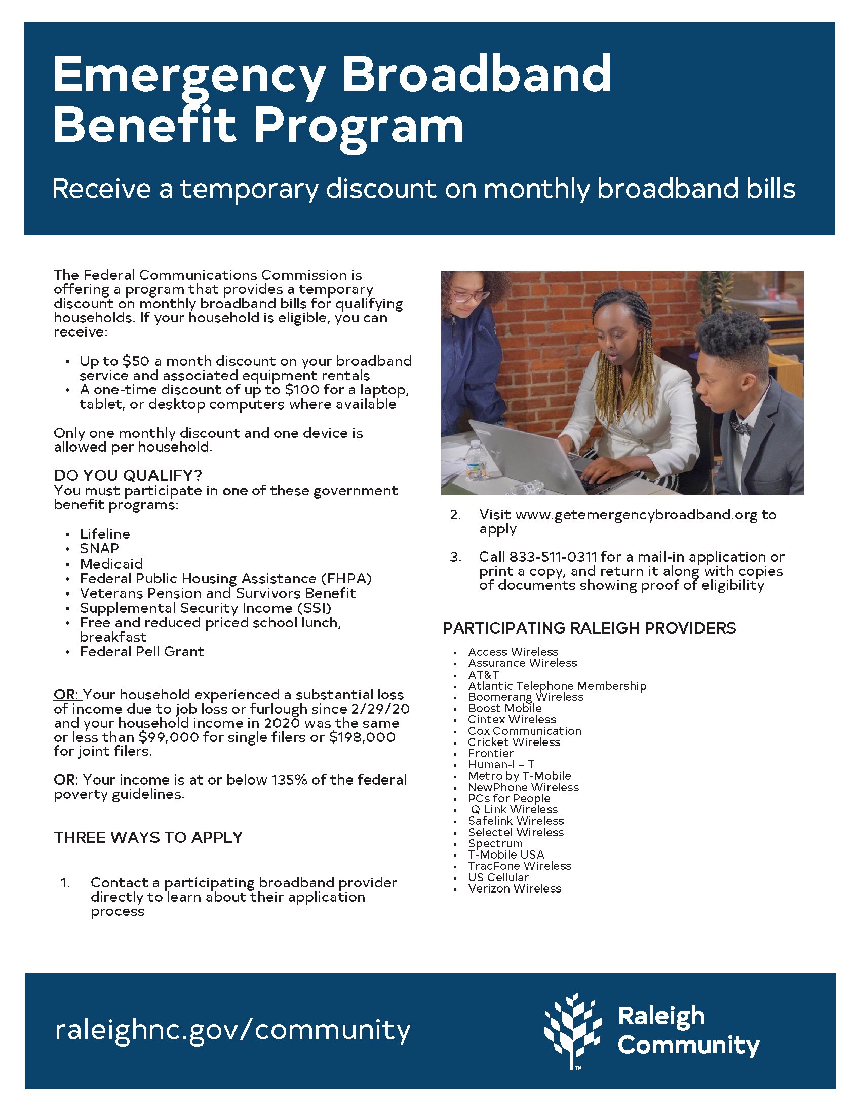 How to Quickly Apply for Emergency Broadband Benefit Program with Spectrum