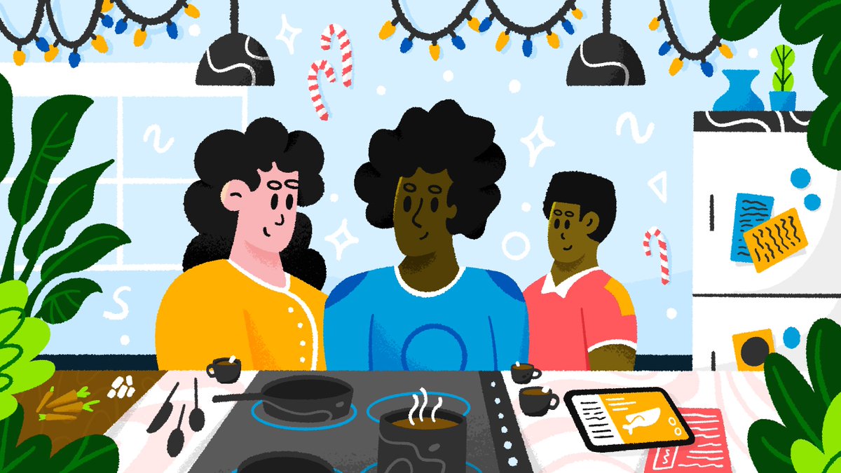 Recent holiday illustrations for AT&amp;T. ❄️❄️❄️
Sketches and un-used ideas are on my site! ⬇️
wesleybarnes.co.uk/attholiday