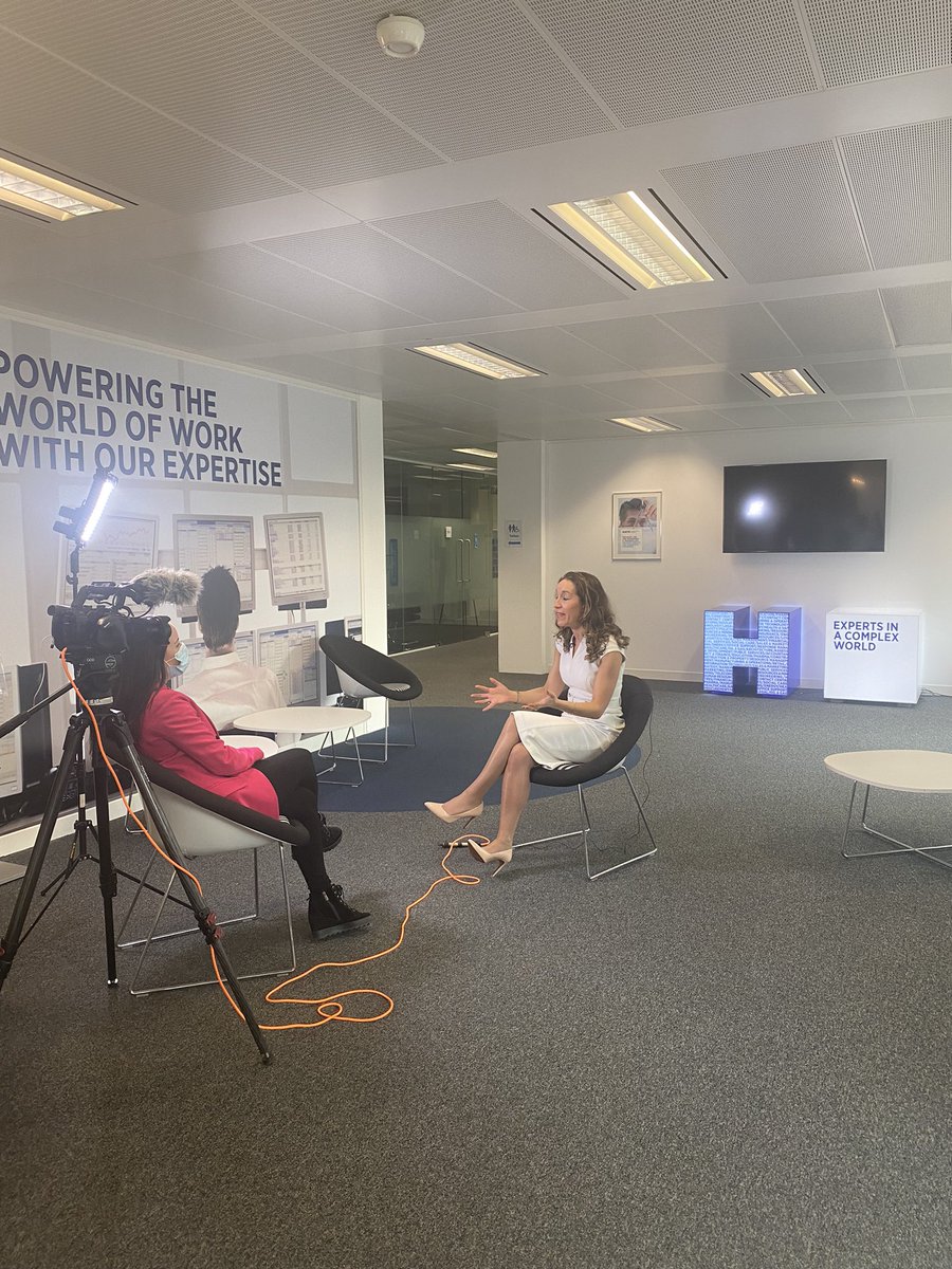 Gaelle Blake, Head of Permanent Appointments at Hays UK discussed  #skillsshortages, the jobs market and how employers can attract and retain talent with <a href="/ReutersUK/">Reuters UK</a> <a href="/NatalieDPowell/">Natalie Powell</a> this afternoon