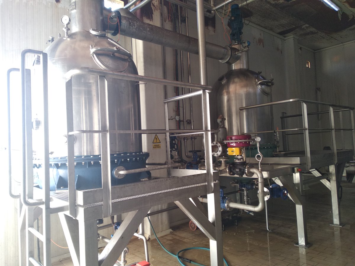 The past 2nd of December we were at the Otivar plant to see the advances in the protein water concentrator and the whole process of rendering category 3 animal by-products #circularbioeconomy.