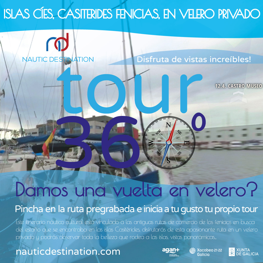 𝗧𝗢𝗨𝗥 𝗩𝗜𝗥𝗧𝗨𝗔𝗟 𝟯𝟲𝟬º! 𝗥𝗨𝗧𝗔 𝗗𝗘 𝗟𝗔𝗦 𝗜𝗦𝗟𝗔𝗦 𝗖𝗜́𝗘𝗦, 𝗖𝗔𝗦𝗜𝗧𝗘́𝗥𝗜𝗗𝗘𝗦 𝗙𝗘𝗡𝗜𝗖𝗜𝗔𝗦 𝗘𝗡 𝗩𝗘𝗟𝗘𝗥𝗢 𝗣𝗥𝗜𝗩𝗔𝗗𝗢! Un día completo, disfrutando de navegar🌊
¿𝗗𝗮𝗺𝗼𝘀 𝘂𝗻𝗮 𝘃𝘂𝗲𝗹𝘁𝗮 𝗲𝗻 𝘃𝗲𝗹𝗲𝗿𝗼? 🌅
#IslasCíes #IllasCíes #Galicia