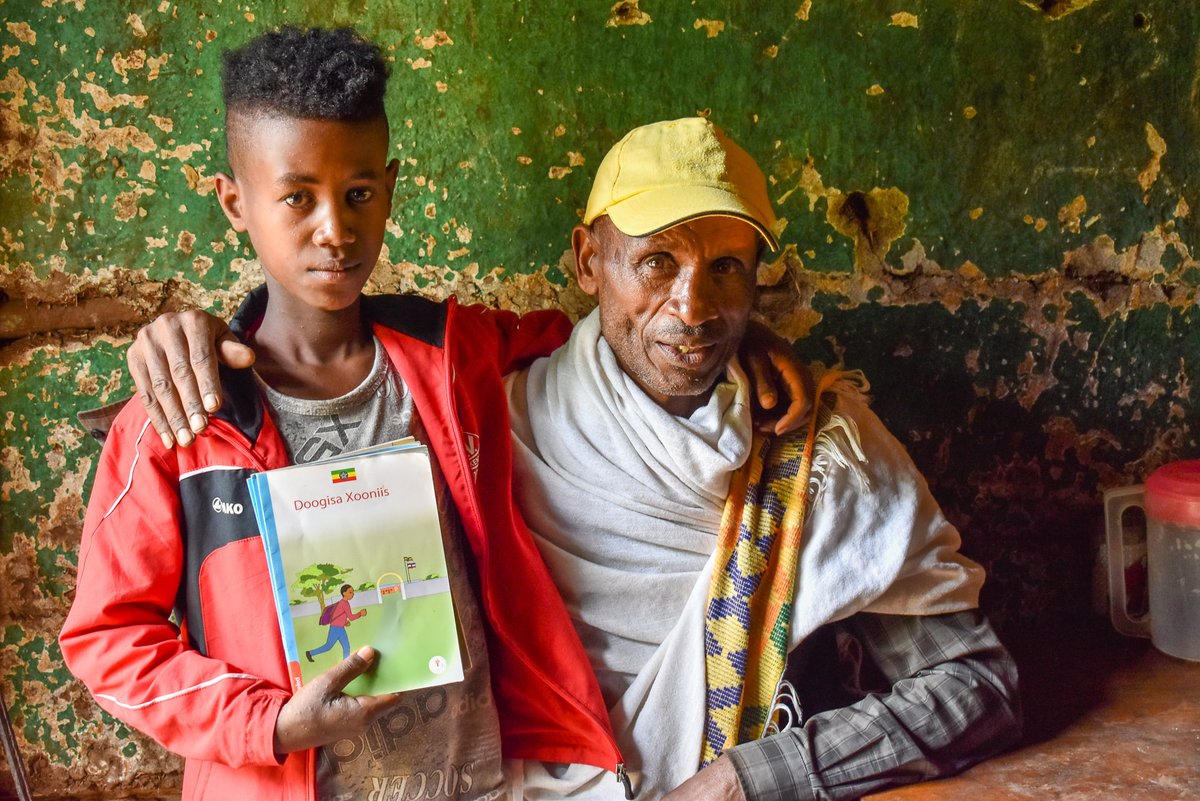 Support at school, at the reading camp &amp; at home, helped students improve their reading. Edigetu Desta, 13, a grade 4 student in Wolaita is one of the students who have shown remarkable improvements in his reading skills because of these supports. More: shorturl.at/egvBG