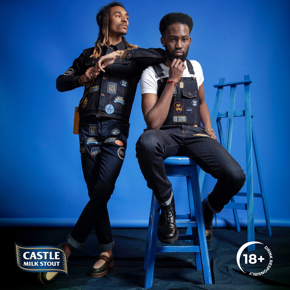 Become a historic walking landmark. 

Buy from our LSOC X <a href="/TshepoJeans/">T S H E P O</a> collection here castlemilkstout.co.za/shop and take part in preserving our #LastStoriesOfCulture. #LearnNuuWithCMS