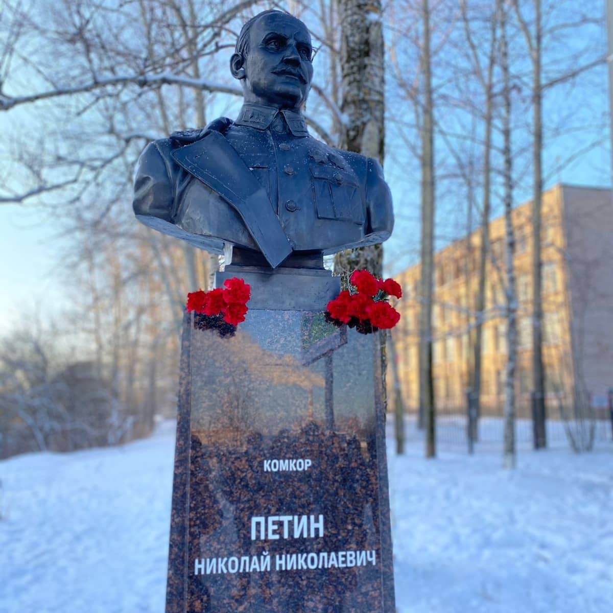 Сегодня в Вологде #РВИО открыло памятник Н.Н. Петину