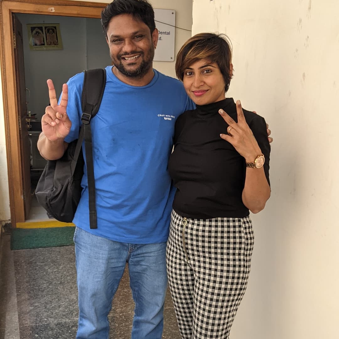 simiboho's tweet image. Indian based hongkong film maker srikishore garu