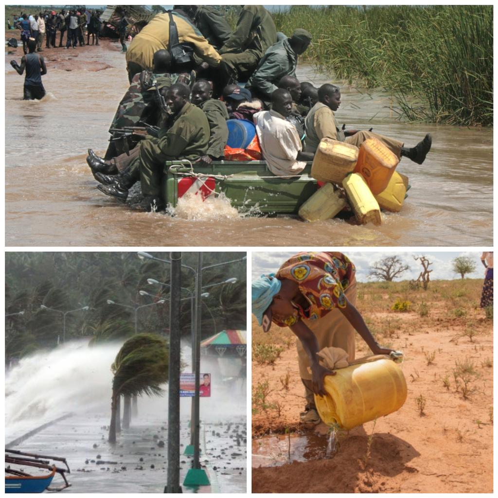 Is it a coincidence that so many extreme weather events around the planet seem to be so much in line with what scientists warned us would happen as the world gets warmer? Surely we do not need to wait for yet more floods, storms and droughts to tell us that time is running out.