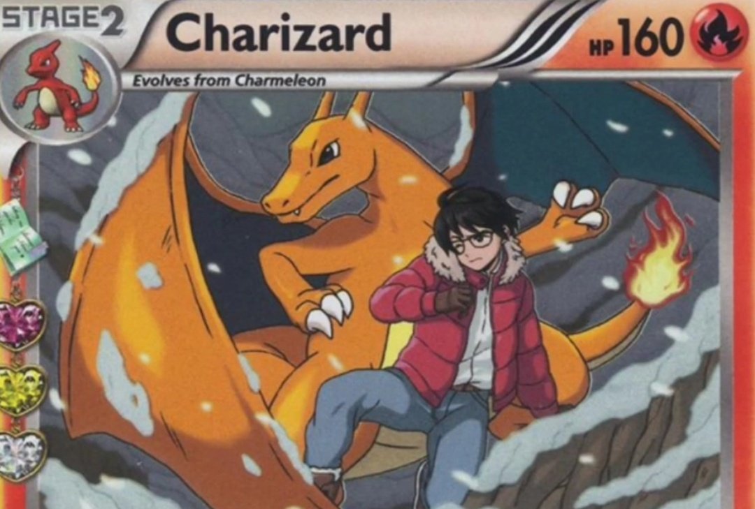 Trainer and pokemon evolving together