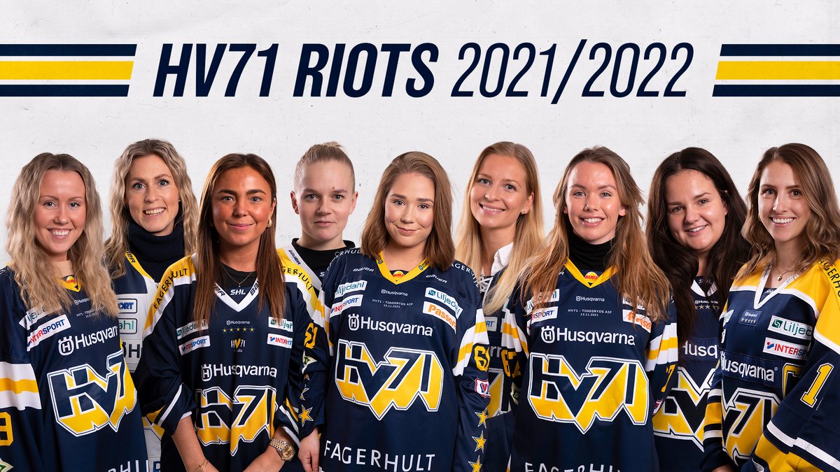 HV71's tweet image. HV71 Riots möter Redhawks Rink Rats i välgörenhetsmatch där pengar samlas in till organisationen Maskrosbarn.  ”Vi hoppas att initiativet kommer att engagera många”, säger Ida Andersson, spelare i HV71 Riots. bit.ly/3oCaaJC #HV71