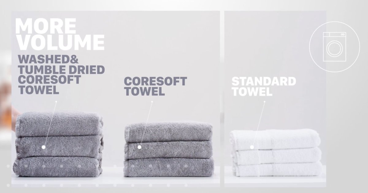 TextileMs's tweet photo. Coresoft® | Highest rate of absorbency
Exclusive product line Coresoft is developed by MS Home production experts for you, to feel the finest towelling quality
Explore more about Coresoft https://t.co/gh1CBZZTCo
#mshometextile #coresoft #hometextile #turkishtowel #towels https://t.co/s6ErCrCPyf