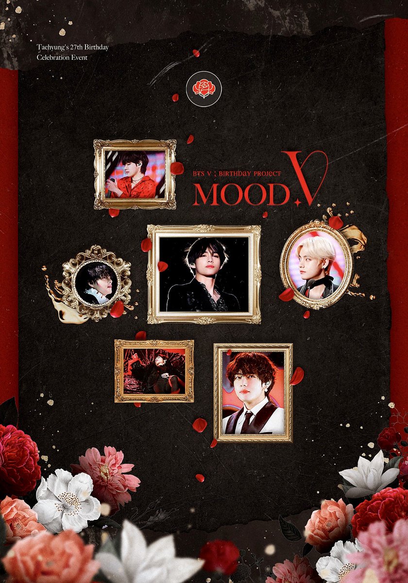 mood_v1230's tweet photo. Taehyung's 27th birthday
Celebration event
————
🌹𝐄𝐱𝐡𝐢𝐛𝐢𝐭𝐢𝐨𝐧
{ with Vol.95 & 수채화 }
▪️12/26,29,30 (총 3일)
▪️베이스먼트 원 (서울 강남)
#mood_Vday
#moodv #무드뷔
———— https://t.co/ZNm9Tzf1DI