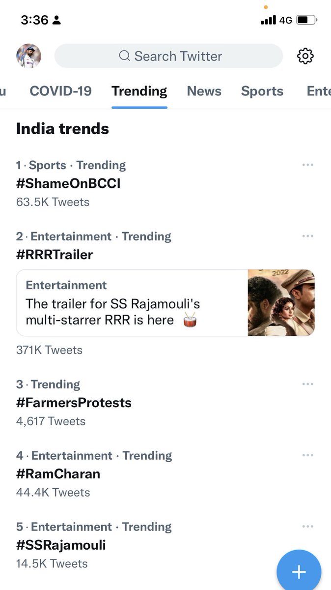 Trending at No.1 now 

#TrendingNo1 #ShameOnBCCI