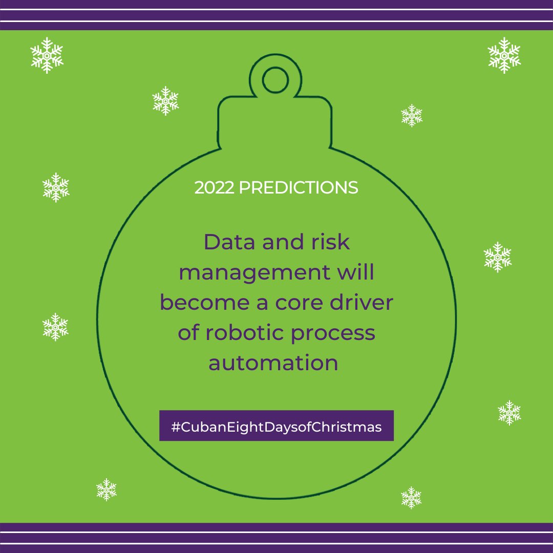 It’s day 3 of #CubanEightDaysofChristmas and today we’re sharing a 2022 prediction from <a href="/Agilisys/">Agilisys</a> - the digital transformation specialist for the public sector. 

You can read our clients' predictions in more detail on our LinkedIn page: linkedin.com/company/cubane…