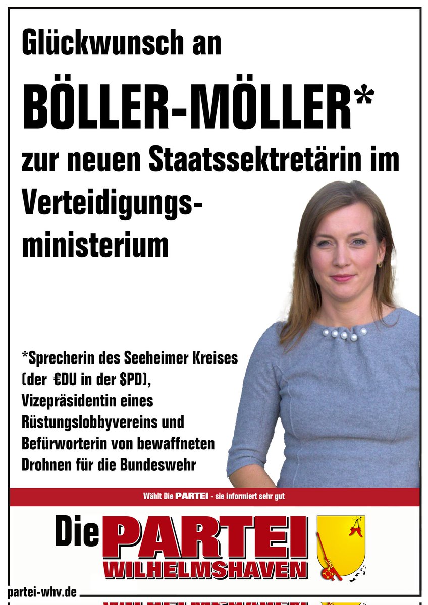 Herzlichen Glückwünsch.

Wir sind gespannt was Siemtje (Böller-) Möller jetzt im Verteidigungsministerium so machen wird...

#bundestag #Kanzlerwahl #Bundeskanzler #SPD