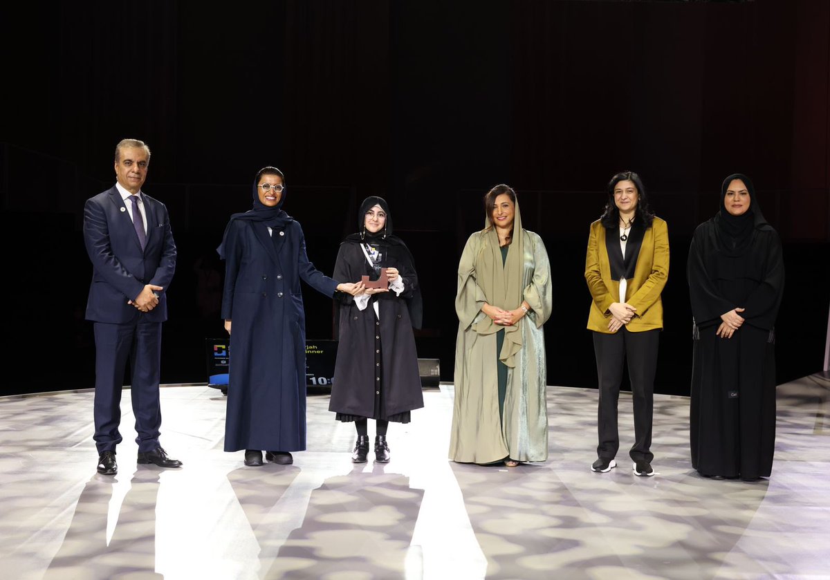 Bodour's tweet photo. The Access Sharjah Challenge, powered by Sheraa and in partnership with the UAE Ministry of Culture and Youth empowers local start-ups and gives a platform to new business ideas. I am so impressed by this year's entrants and I congratulate the winners for their accomplishment. https://t.co/UW181H25uB