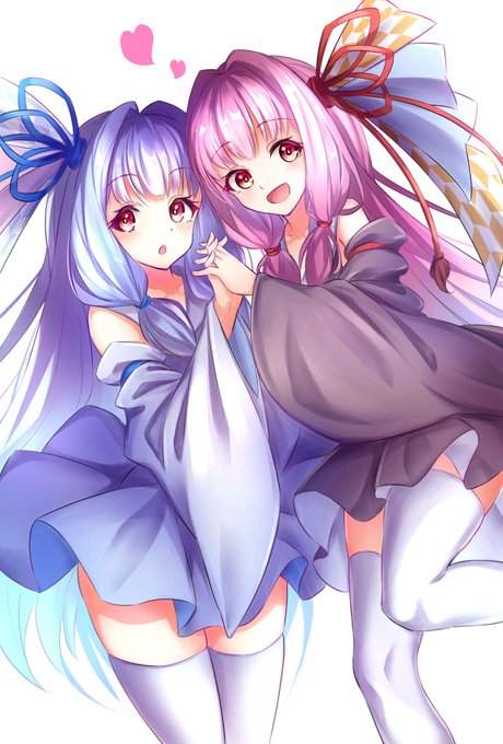 琴葉姉妹!
#琴葉茜 #琴葉葵
#絵描きさんと繋がりたい 