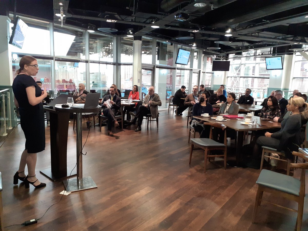 Rebecca Waterfield from <a href="/southandcitycol/">South and City College Birmingham</a> talks about opportunities for young people at the <a href="/BEST_NBham/">BEST_NBham</a> growth and Engagement workshop <a href="/BhamCityCouncil/">Bham City Council</a> <a href="/Afzal_H/">Afzal Hussain</a>