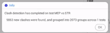 rhyslewis_bim's tweet photo. That run quickly!! #ClashAutomation 10 seconds eh @Revizto_Germany ?? 9,863 #clashes Automatically grouped in 2,073 groups
Now time to #review before we push the #Clashes into our #IssueTracker using the #Stamp #Automation https://t.co/cOw5E4Vije