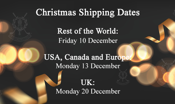 TheHomeofGolf's tweet photo. For delivery before #Christmas on items purchased from our online shop, here are our final shipping dates. Shop here: https://t.co/KRu0Z7HRIG https://t.co/gpTKRSV783