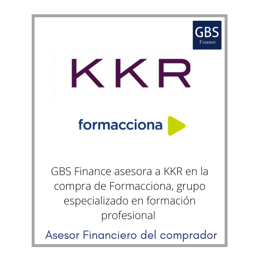 GBS_Finance's tweet photo. GBS Finance asesora a KKR en la compra de Formacciona, grupo especializado en formación profesional

#finance #M&amp;A #investment banking #advisory
 
https://t.co/Xv5yDq848T https://t.co/C8WrbMlgfr