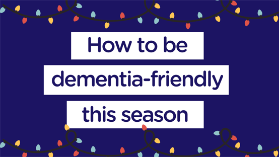 leedsdaa's tweet image. Seasons Greetings! @DementiaFriends have produced a very useful guide on how to be #dementiafriendly this season. Please take a look ow.ly/Aha550H6UFq and share! ☃️🎄🎁@DementiaVoices @hub_leeds @MyForumCentral