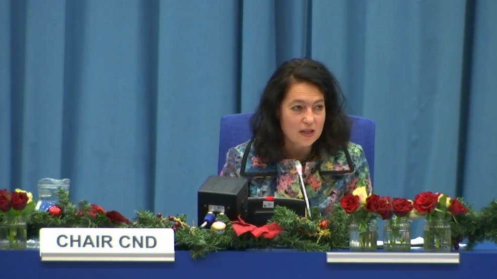 UNODC_CND's tweet photo. ๐ Itโs the opening day of @CND64 reconvened session โ H.E. Ambassador Dominika Krois @PLinUN_Vienna opens the meeting #CND64 #CND2021 Webcast: https://t.co/h1LNDM5Ahf. https://t.co/grWQBr0CXQ